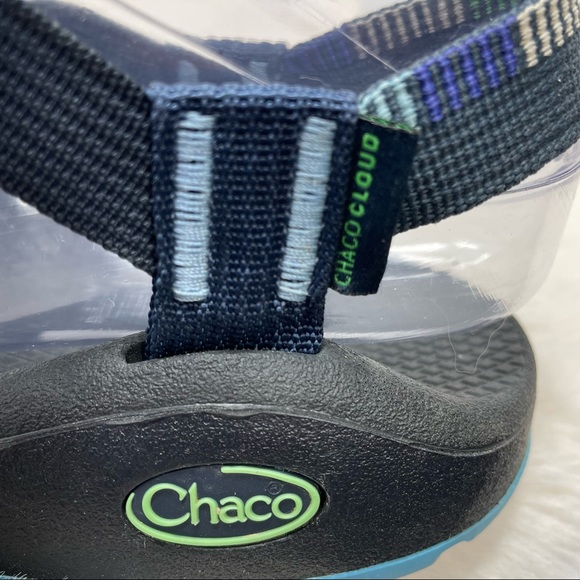 Chaco Womens 7 Z/Cloud 2 Sport Sandals Tally Navy - Picture 9 of 13
